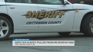Missouri man found dead in Mississippi River ID'd after nearly 40 years