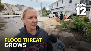 NOR'EASTER intensifies as floodwaters push into Jersey Shore neighborhoods