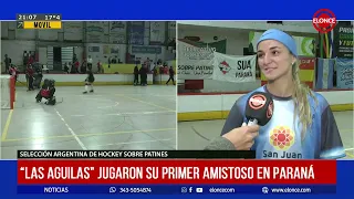 "Las Águilas" played their first friendly match in Paraná
