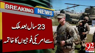 US Troops to Leave Iraq Country After 23 Years | Major Update | Breaking News | 92NewsHD