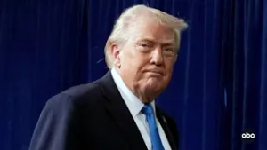 President Trump returns to White House after strikes on Iran