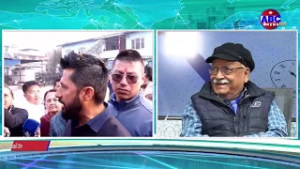 निर्वाचन २०८२ को समिक्षा गर्दै पत्रकार किशोर पन्थिका साथमा वरिष्ठ पत्रकाहरु