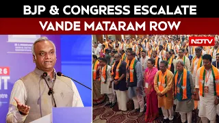 Vande Mataram Showdown: BJP Passes 10-Point Resolution, Priyank Kharge's Teleprompter Challenge