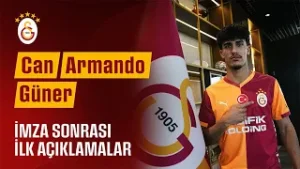 ? Yeni transferimiz Can Armando Güner’in imza töreni sonrası ilk açıklamaları 