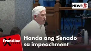 SP Sotto, nanindigang palaging handa ang Senado pagdating sa mga impeachment complaint