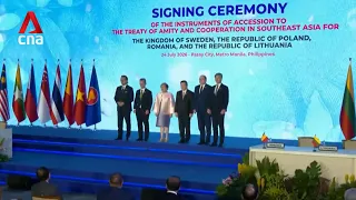 ASEAN meetings in Manila: Region's top diplomats and allies focus on security concerns, energy