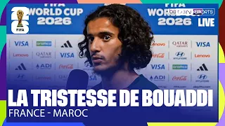 "Sad, disappointed, and frustrated..." - AYYOUB BOUADDI's REACTION after FRANCE vs. MOROCCO