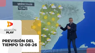 Weather forecast for Aragon, Wednesday, August 12