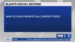 Blair's Social Second: What is your favorite fall comfort food?