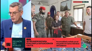 Pedro Vallín: "La ministra Robles opera como verso suelto en esta crisis de Ceuta"- Al Rojo Vivo