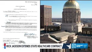 Company owned by Rick Jackson recently signed new contract to provide health services for state