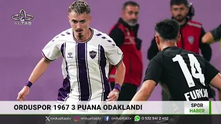 Ordu Altaş TV Spor Haber | 25 Eylül 2026