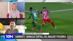 NOTE FROM FEDERICO GALVÁN SARMIENTO, BARRACAS CENTRAL: DISALLOWED GOAL AND CONTROVERSY