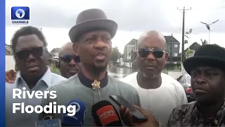 Rivers Flooding: RSHA Inspects Flood Affected Areas In Port Harcourt