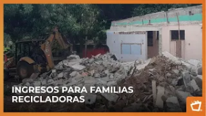Tramos II y III de la pista ofrecen oportunidades económicas a recicladores
