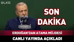 Good News on Appointments from Erdoğan! Announced Live on Air #BreakingNews