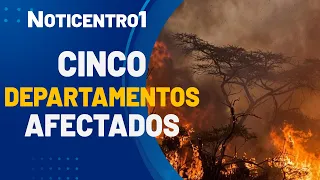 Colombia on alert due to fires and high temperatures | Canal 1 News
