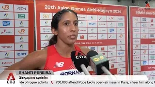 Asian Games 2026: Singapore sprinter Shanti Pereira books spot in 200m final
