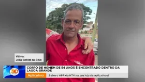 Corpo é encontrado dentro da Lagoa Grande; vítima já foi identificada e era servidor da Prefeitura