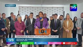 Rectora UOH realizó conferencia de prensa frente a críticas hacia su actual gestión académica