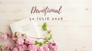 THE ATMOSPHERE OF PEACE | 1 Samuel 25:6 | Devotional | July 30, 2026