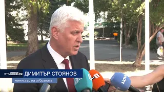 Министърът на отбраната Димитър Стоянов: Към момента пряка заплаха за националната сигурност няма