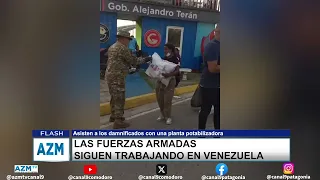 Armed forces continue working in Venezuela