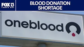 OneBlood reaches critical supply shortage