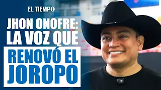 Jhon Onofre: the voice that revived joropo is honored at the International Joropo Tournament