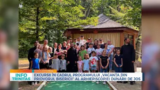 Excursii în cadrul Programului „Vacanța din pridvorul Bisericii” al Arhiepiscopiei Dunării de Jos