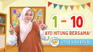 1-10, LET'S COUNT TOGETHER! | Learning Numbers 1-10 in a Fun Way 🔢🥰