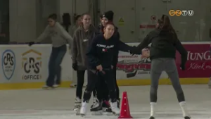 Rekordszámú nevezéssel rendezték meg Szombathelyen az „Iskolák a jégen” vetélkedőt