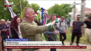 Nyilvános rendezvényen elkövetett garázdaság bűntettével gyanúsítják Ruszin-Szendi Romuluszt - HírTV