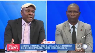 #DebateTopic: "They are turning a political party into a bazaar" — Hélio Langa on RENAMO @Miramar...
