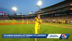 Savannah Bananas returning to Louisiana