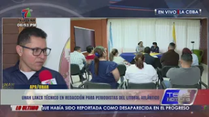 UNAH lanza técnico en redacción para periodistas del Litoral Atlántico