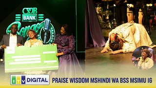 TAZAMA MSHINDI WA BSS MSIMU 16 PRAISE WISDOM AKITANGAZWA KWA SHANGWE