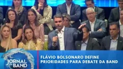 Flávio foca em maioridade penal e Bolsa Família na reta final da campanha | Jornal da Band