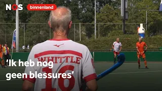 Veteran hockey players still fully enjoying the game at the World Masters Hockey tournament