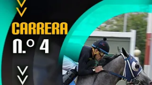 4TA CARRERA HIPICA - HIPODROMO LA RINCONADA 22 FEB 