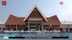 CONSTRUCTION OF GARUDA HIGH SCHOOL IN SOUTH KONAWE REACHES 89 PERCENT
