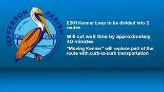 Jefferson Parish splits bus route in Kenner to improve wait times