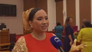 Minister Gerlien Croes a papia riba reto nan y desaroyo di educacion y deporte