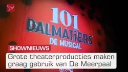 Grote theaterproducties gebruiken De Meerpaal in Dronten om hun voorstelling uit te proberen.