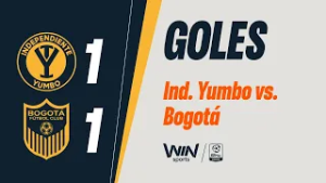 Independiente Yumbo vs. Bogotá (goles) | Torneo BetPlay Dimayor 2026-1 | Fecha 8
