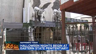 Halloween nights begin at Eastern State Penitentiary
