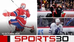 Finally a first home win for the Canadiens | NHL highlights of the day #Sports30