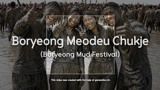 [Gen AI Gallery] Boryeong Meodeu Chukje, Heundeulbawi  (보령머드축제, 흔들바위)