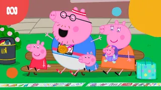 Daddy Pig runs the London Marathon 🏃‍♂️🐽 | Peppa Pig | ABC Kids