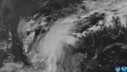 Hurricane Isaias strengthens to a Category 2 storm as it continues moving toward Gulf Coast